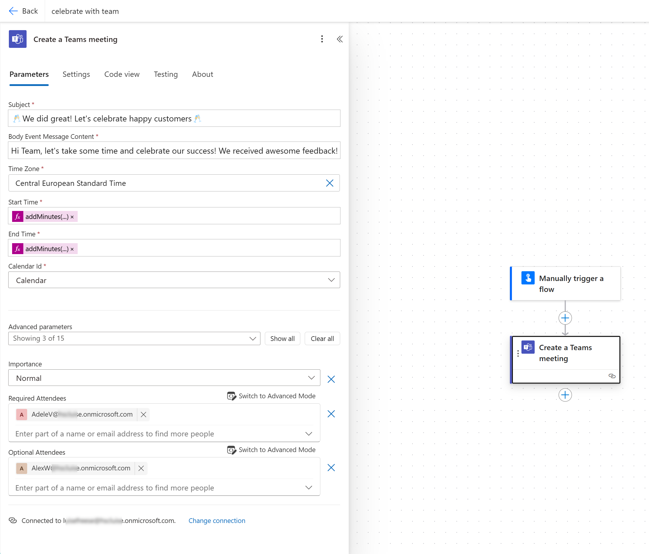 Flow overview